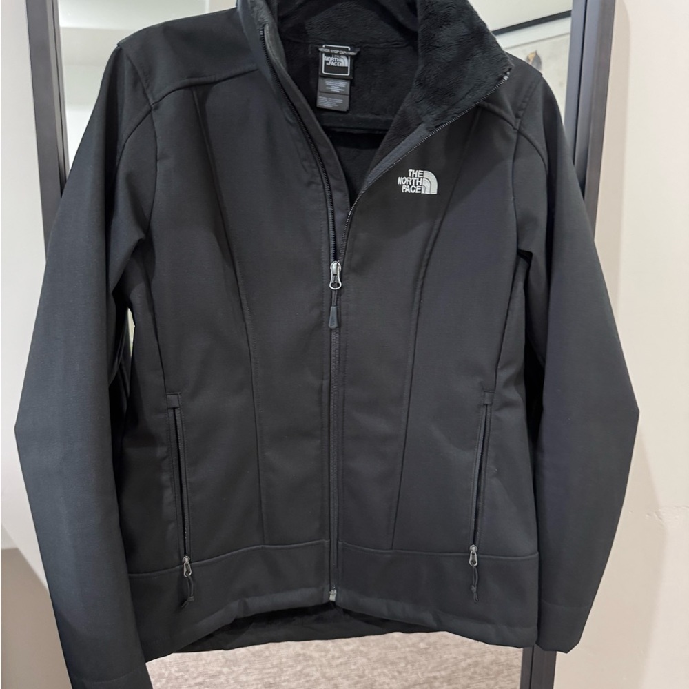 The North Face Black Fleece-Lined Jacket